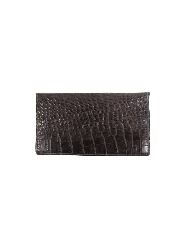SAFIA phone wallet - croco brown