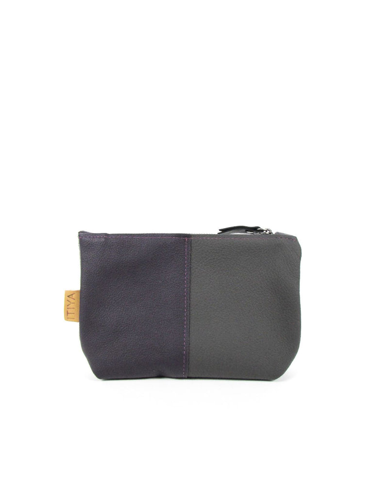 LOA clutch 14 purple - grey